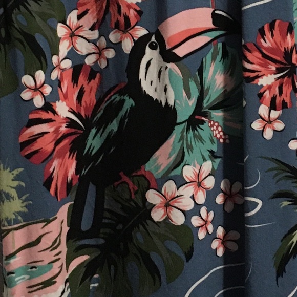 🌺Mens 🌴Tropical 🌴 🌺 Shirt 🦜🌺🌴 - Picture 10 of 13